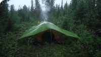 Палатка нарушителей. Фото из социальной сети Одноклассники
